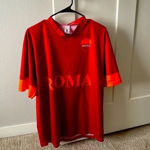 Extra large soccer replica futball jersey Roma